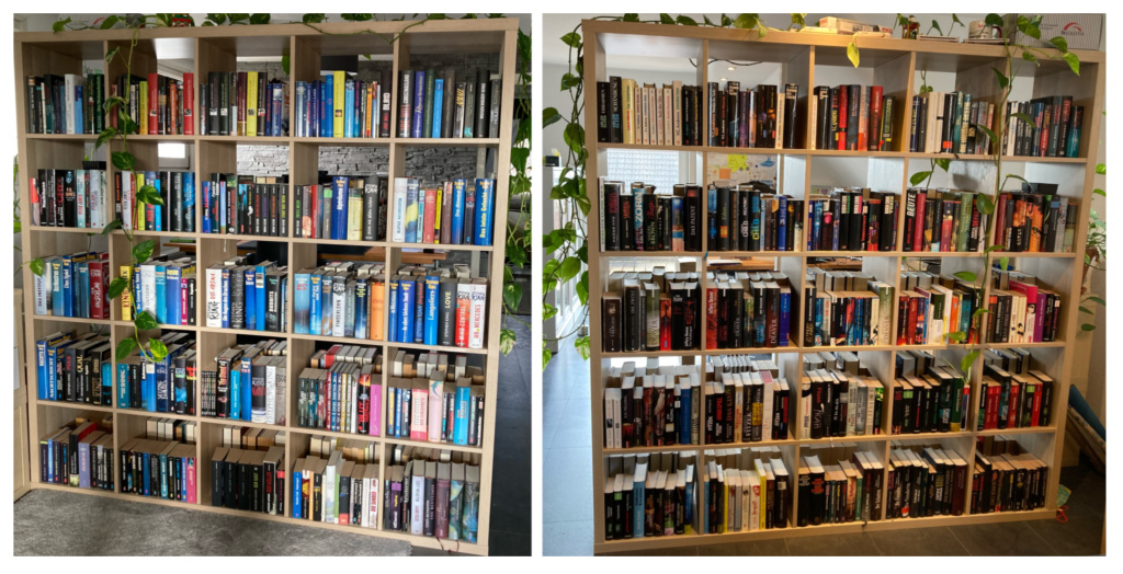 Ein Teil von Sonias Büchersammlung