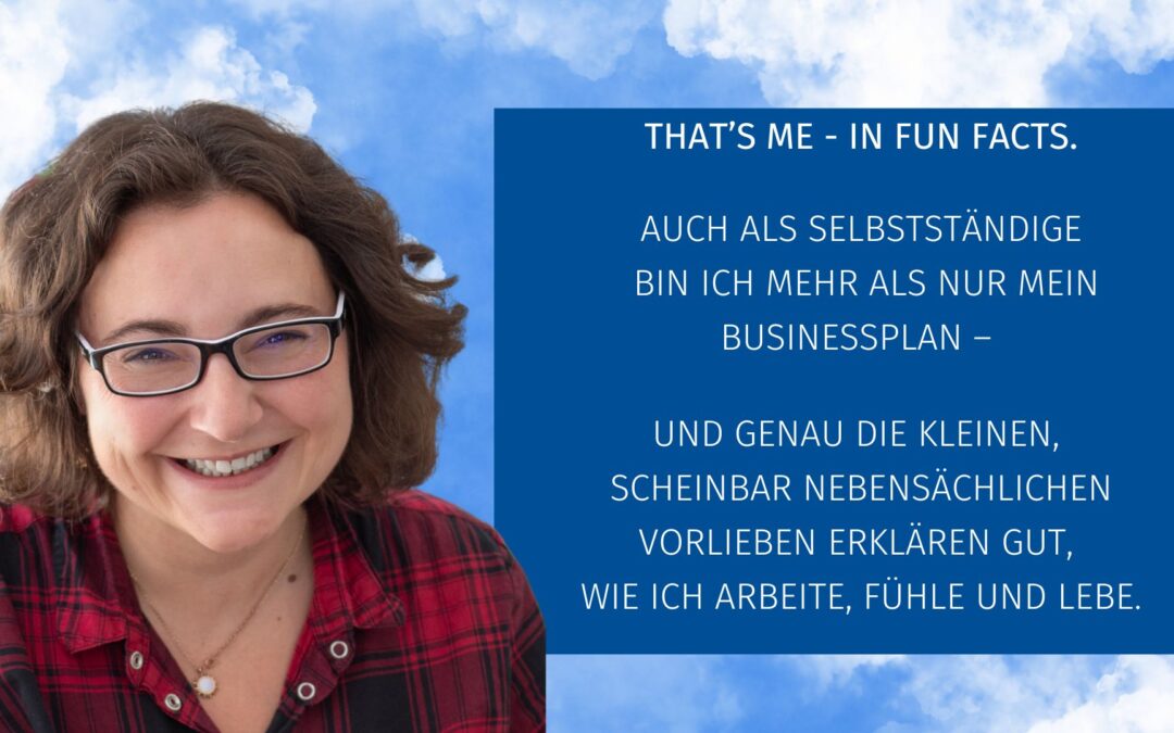 That’s me – in Fun Facts