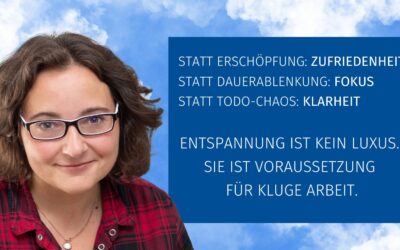 Arbeite klug, nicht hart – Dein entspannter Arbeitstag